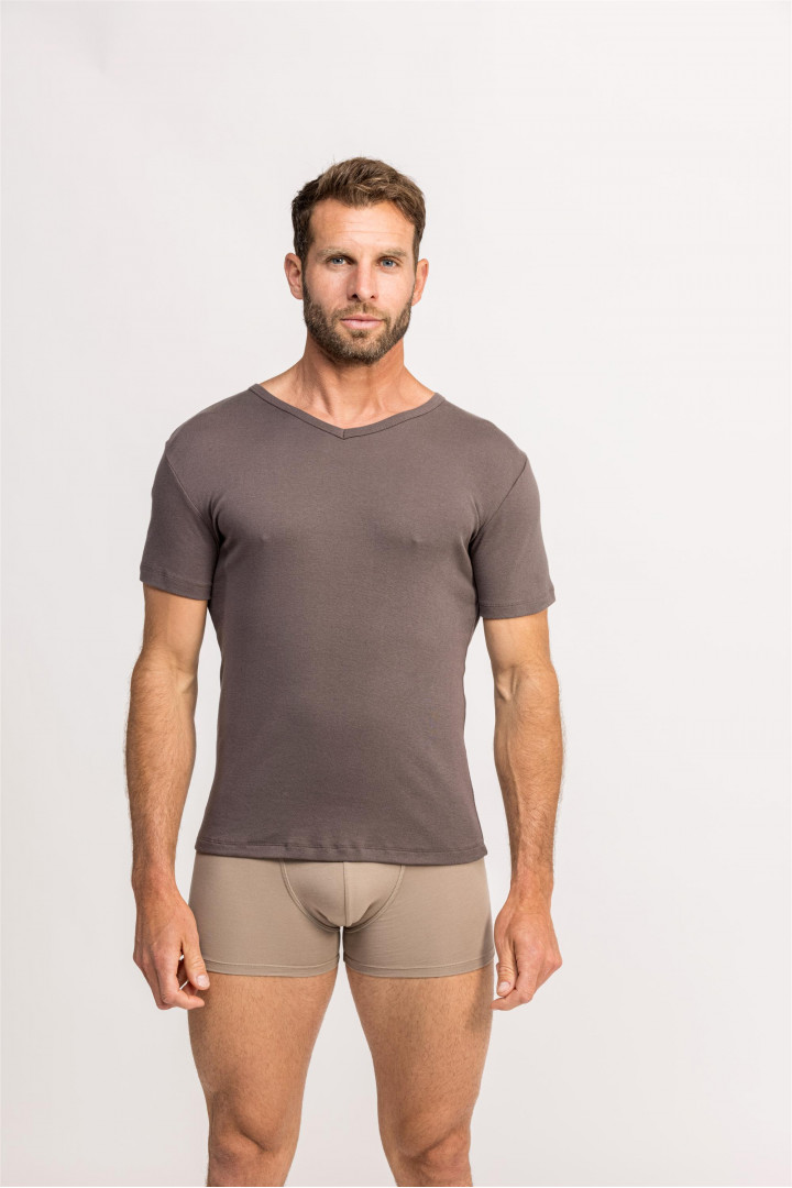 Respekt Tee-Shirts Homme Col V
